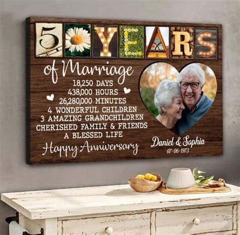 50th anniversary gifts etsy|inexpensive 50th wedding anniversary gifts.